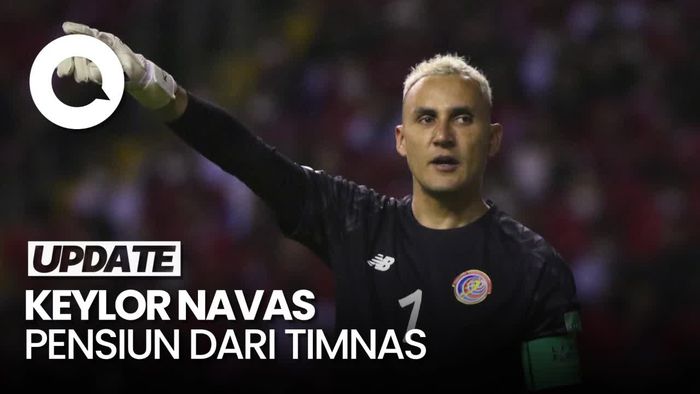 Keylor Navas Umumkan Pensiun dari Timnas Kosta Rika
