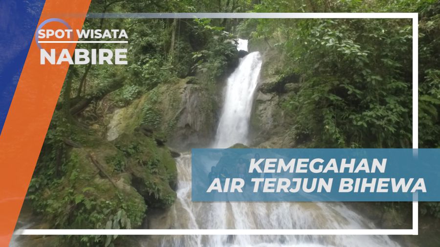 Menikmati Pesona Kemegahan Air Terjun Bihewa yang Indah, Nabire