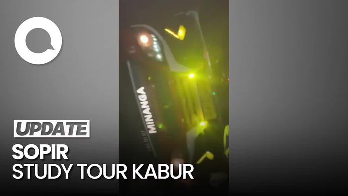 Sopir Bus Study Tour SDN yang Kecelakaan di OKI Sumsel Kabur