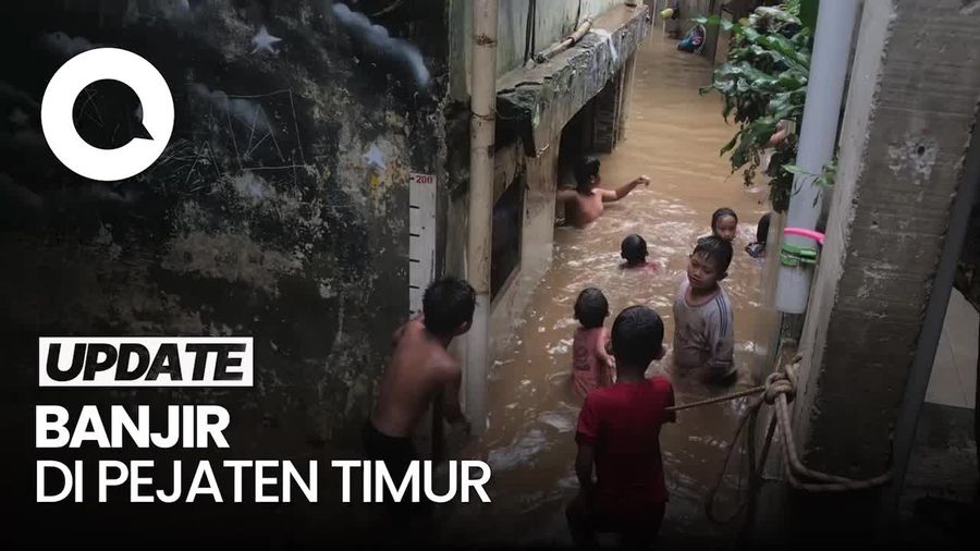 Banjir Setinggi 2,6 Meter di Pejaten Timur Mulai Berangsur Surut