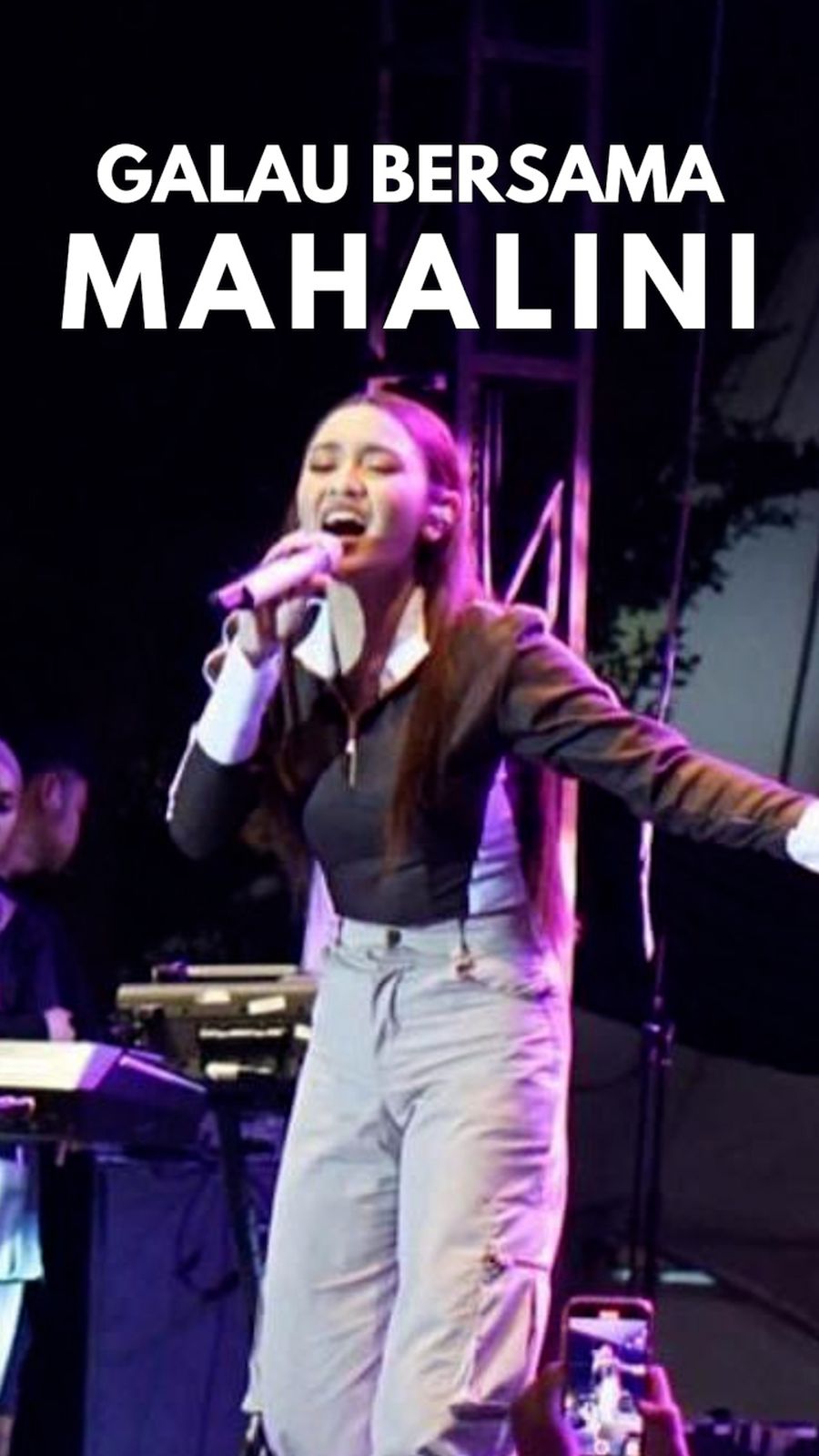 Mahalini Ajak Galau-Galauan di Panggung BNI Java Jazz