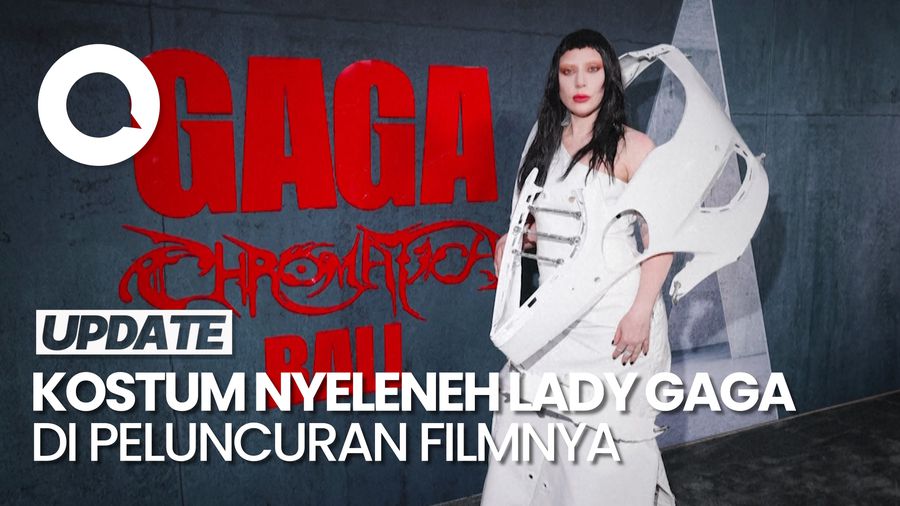 Penampilan Unik Lady Gaga saat Rilis Film Konsernya