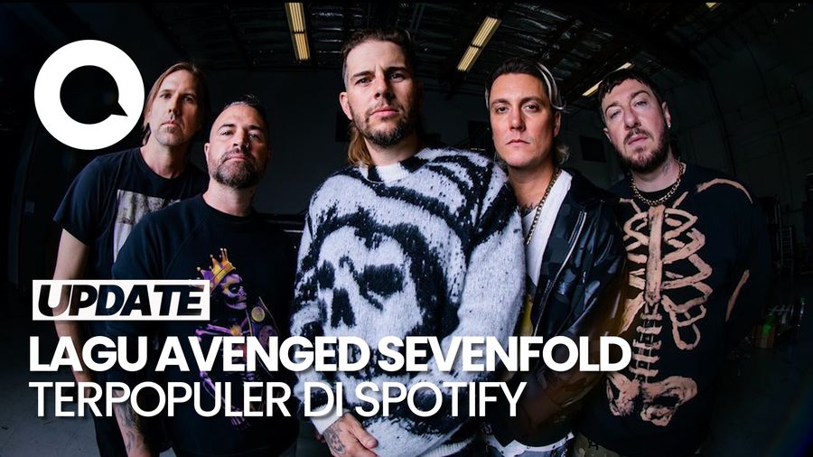 Tampil di Jakarta Hari Ini, Berikut 3 Lagu Terpopuler Avenged Sevenfold di Spotify