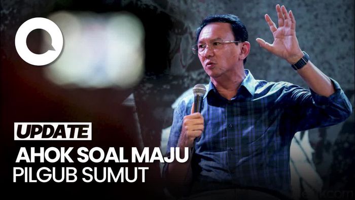 Respons Ahok Seusai Disebut DPD PDIP Siap Maju di Pilgub Sumut
