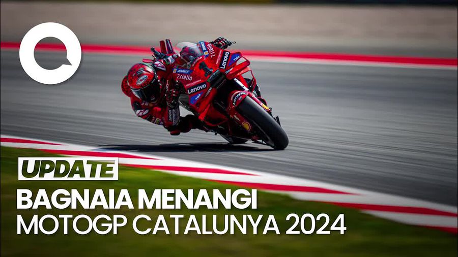 Bagnaia Juara MotoGP Catalunya, Marquez Ketiga