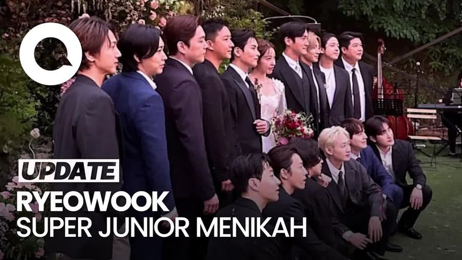 Ryeowook Resmi Menikah, Super Junior Ngumpul Full Member