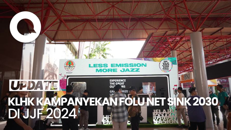 KLHK Serukan FOLU NET Sink 2030 di Java Jazz Festival 2024