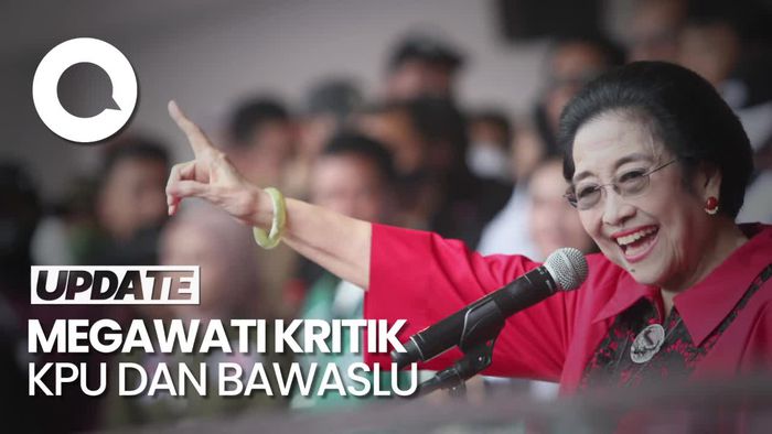 Megawati: Heran Saya KPU Kok Bisa Nurut, Bawaslu Sepi-Sunyi