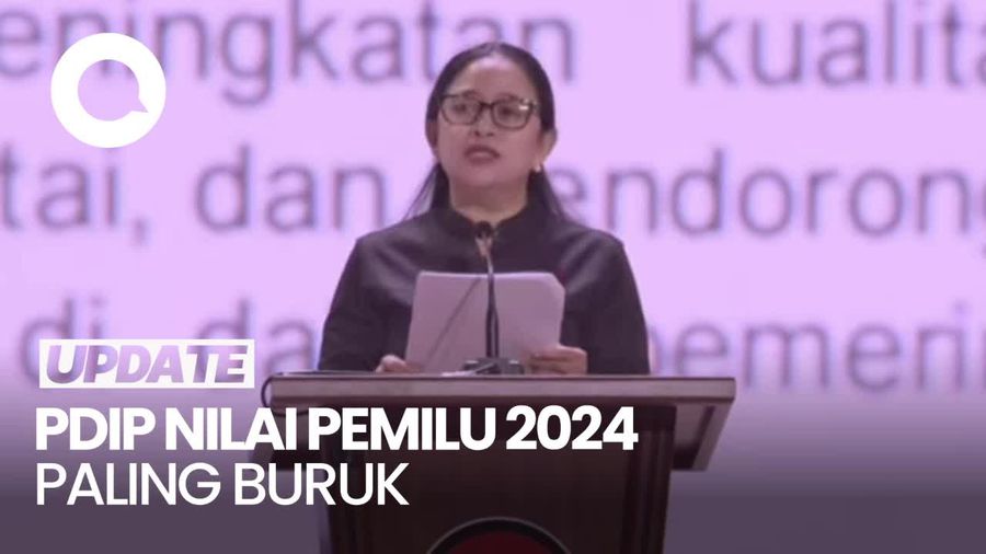 PDIP Nilai Pemilu 2024, Pemilu Paling Buruk di Indonesia