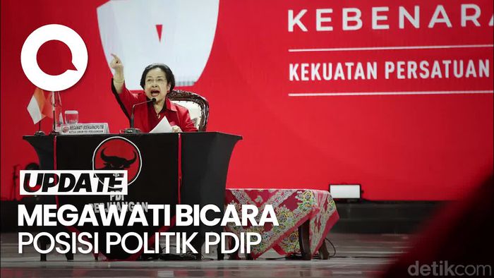 Megawati: Posisi Politik PDIP Hal Strategis, Biasa Disampaikan di Kongres