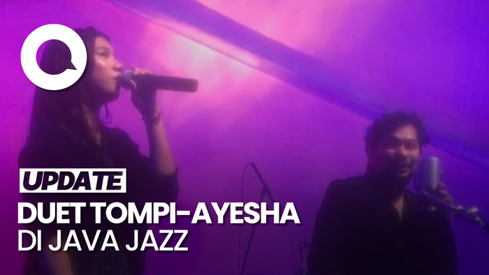 Momen Tompi Ajak Anaknya Nyanyi Bareng di BNI Java Jazz 2024