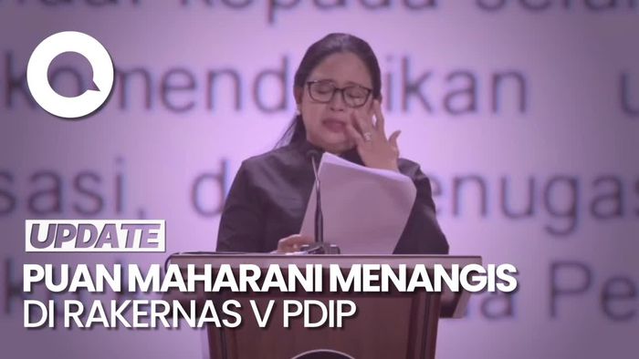Puan Menangis, Ucap Terima Kasih ke Pendukung Ganjar-Mahfud di Pilpres