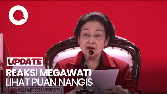 Puan Nangis di Rakernas PDIP, Ini Komentar Megawati