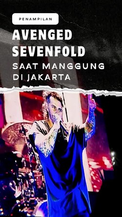 Vlog Keseruan Nonton Konser Avenged Sevenfold di Jakarta