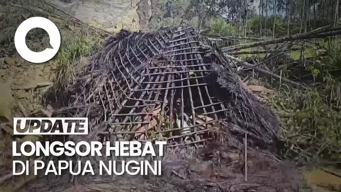 670 Orang Diperkirakan Terkubur, Ini Penampakan Longsor di Papua Nugini