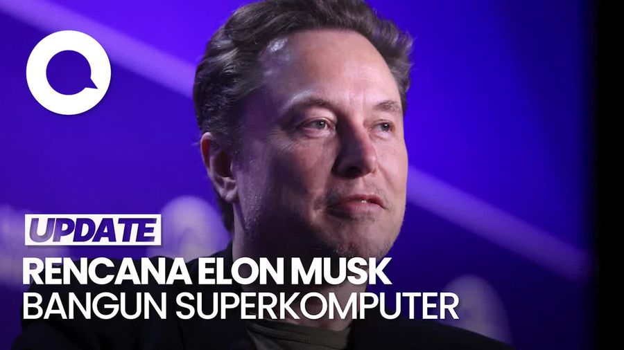 Elon Musk Bakal Bangun Superkomputer Dukung Chatbot Grok