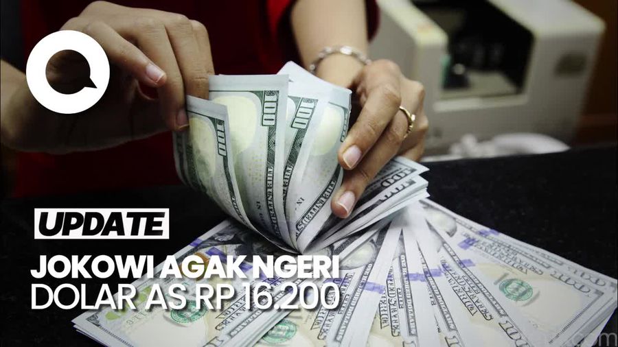 Jokowi Sempat Ketar-ketir Dolar AS Sentuh Rp 16.200: Agak Ngeri Juga