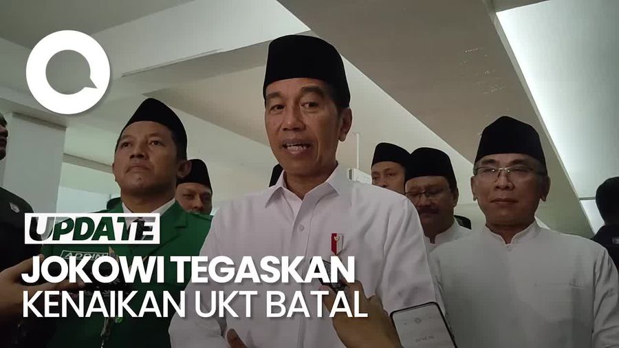 Jokowi Tegaskan Kenaikan UKT Batal: Setiap Universitas Akan Dikaji