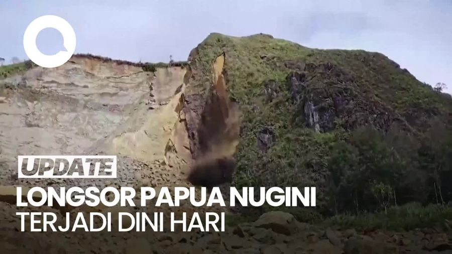Longsor Papua Nugini Timbun 670 Orang, Terjadi Dini Hari saat Warga Tidur