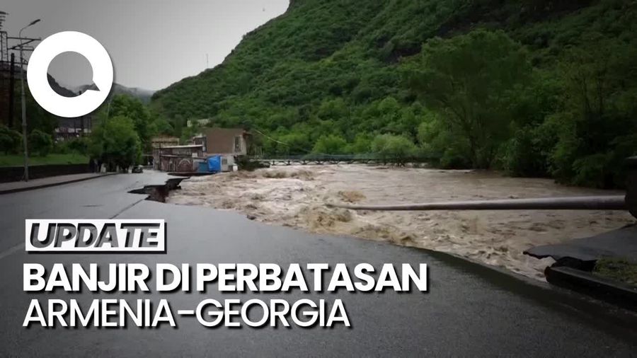 Banjir di Perbatasan Armenia-Georgia, 1 Orang Tewas-Ratusan Mengungsi