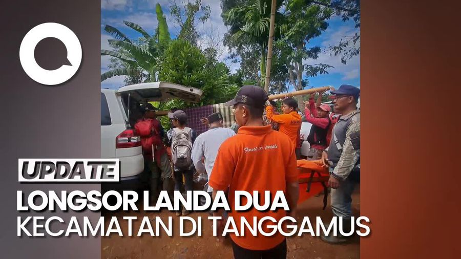 3 Orang Tewas Akibat Longsor di Tanggamus, 1 Lainnya Hilang
