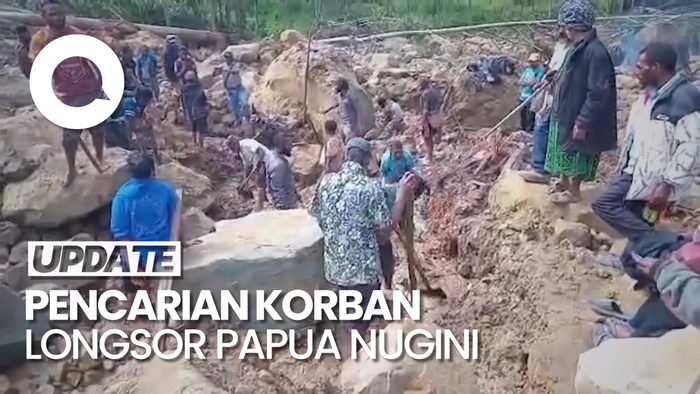 5 Jenazah Korban Longsor Papua Nugini Ditemukan