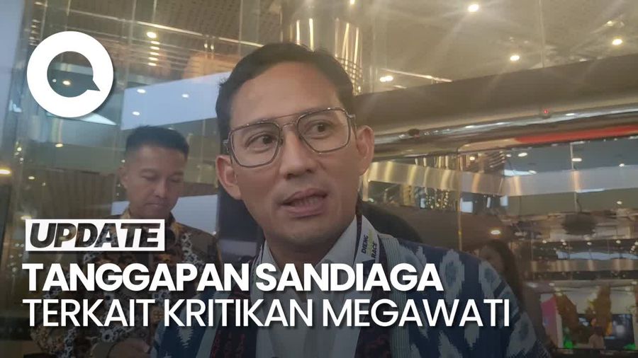 Sandiaga Uno Respons Kritikan Megawati soal Bali
