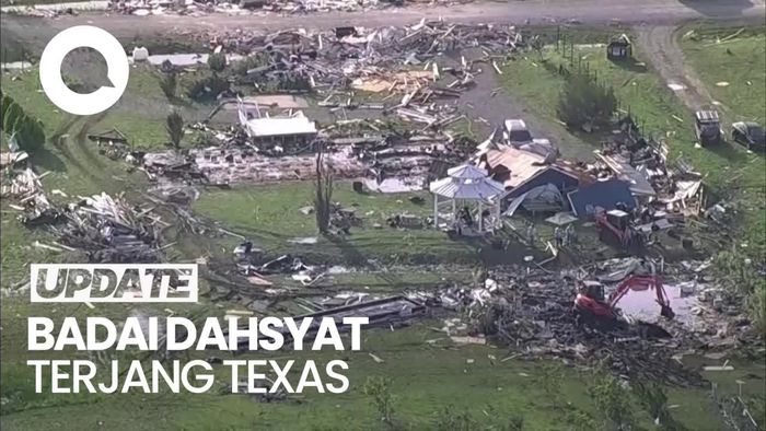 Badai Terjang Texas AS, 7 Tewas-100 Terluka
