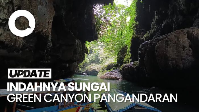 Melihat Keindahan Sungai Green Canyon Pangandaran