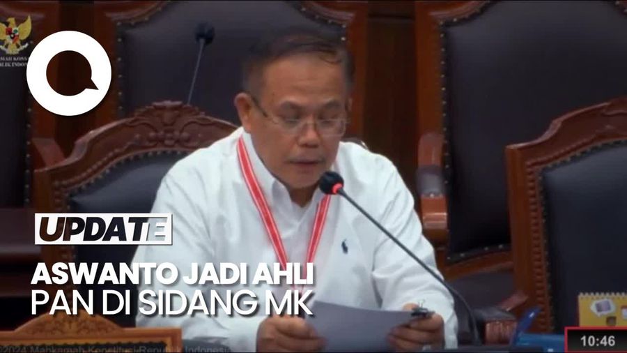 Eks Hakim MK Aswanto Jadi Ahli PAN di Sidang MK, Bicara Karut-marut Pileg