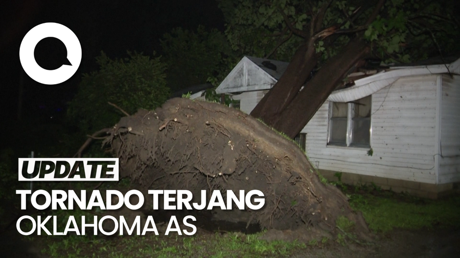 Penampakan Hancurnya Oklahoma AS Seusai Diterjang Tornado