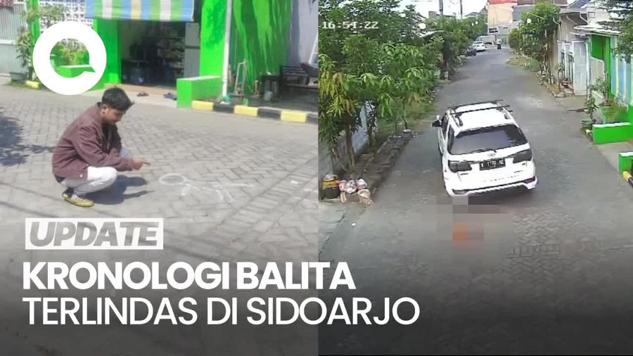Balita Tewas Terlindas Fortuner Tetangga di Sidoarjo, Ini Kronologinya