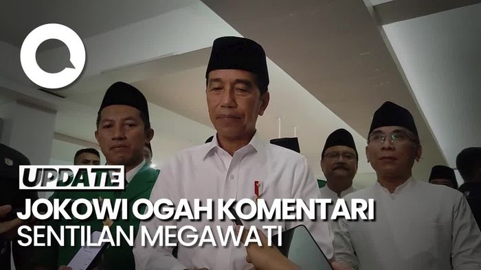 Megawati Sentil Kekuasaan, Jokowi: Itu Internal PDI Perjuangan