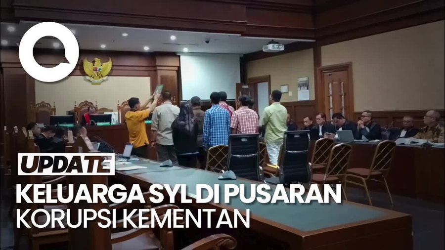 Menanti Kesaksian Istri dan Anak SYL di Sidang Korupsi Kementan