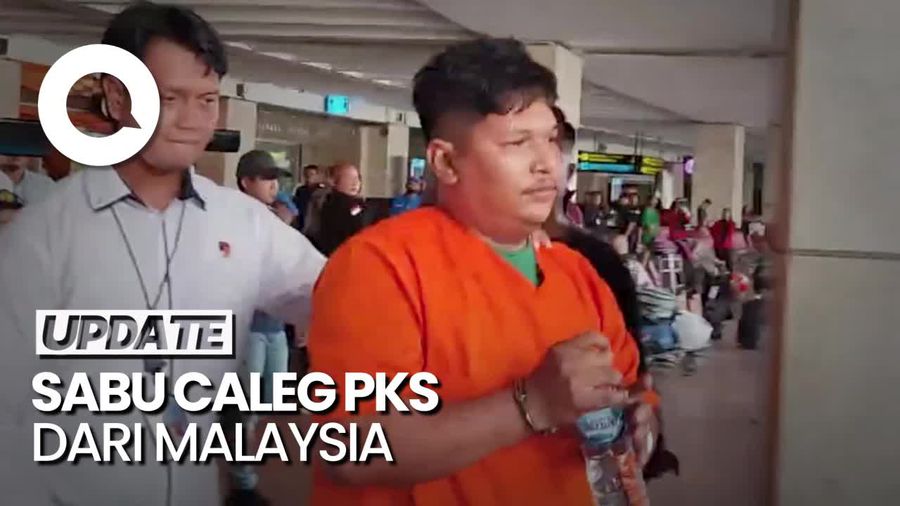 Sofyan Caleg PKS Dapat Sabu Berbungkus Teh China dari Malaysia