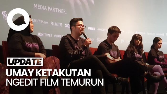 Umay Shahab Capek Ngedit Film Horor Temurun karena Ketakutan