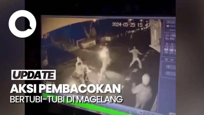Viral Pria Dibacok Bertubi-tubi Segerombolan Orang di Magelang