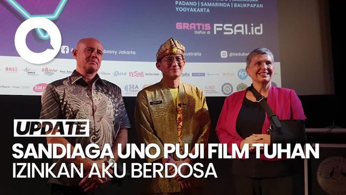Pujian Sandiaga Uno untuk Film Tuhan Izinkan Aku Berdosa