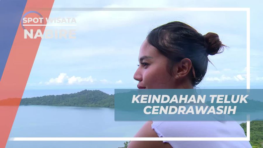 Menikmati Keindahan Teluk Cendrawasih Dari Puncak Batu Akudiomi Nabire