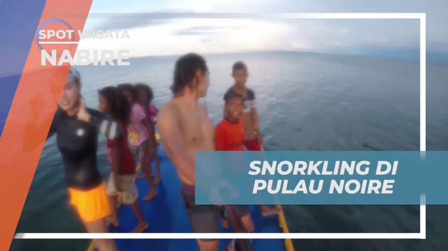 Snorkeling Menikmati Keindahan Bawah Laut Pulau Noire Nabire