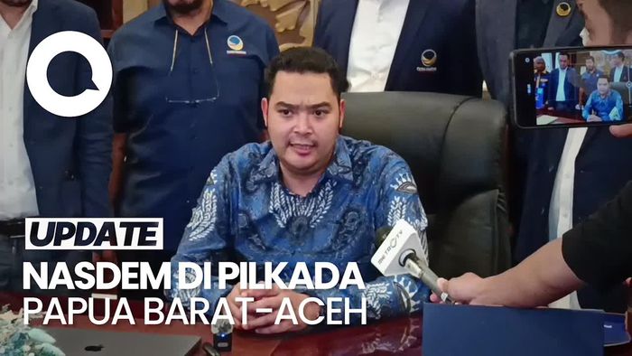Daftar Nama yang Diusung NasDem di Pilkada Papua Barat hingga Aceh