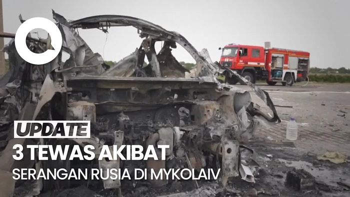 Serangan Udara Rusia Hantam Mykolaiv Ukraina, 3 Orang Tewas-6 Terluka