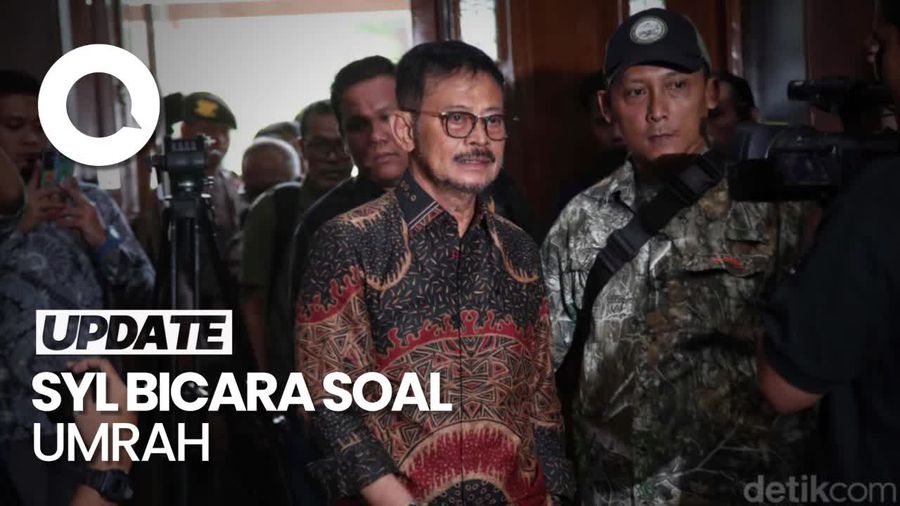 Dalih SYL Umrah Pakai Duit Kementan: Ingin Anak Buah Dekat dengan Tuhan