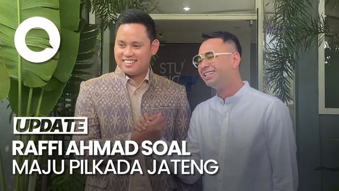 Respons Raffi Ahmad Diajak Dico Ganinduto Maju Pilkada Jawa Tengah