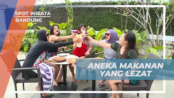 Menikmati Aneka Kuliner Istimewa di Tepi Kolam Renang Bandung