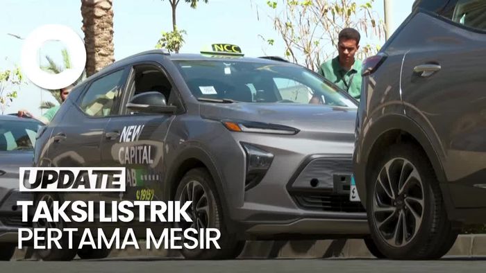 Taksi Listrik Mulai Beroperasi di Mesir