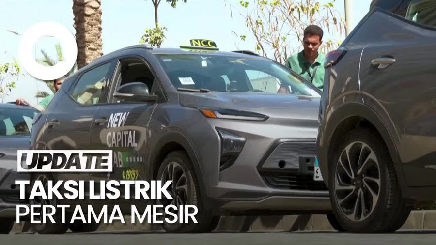 Taksi Listrik Mulai Beroperasi di Mesir