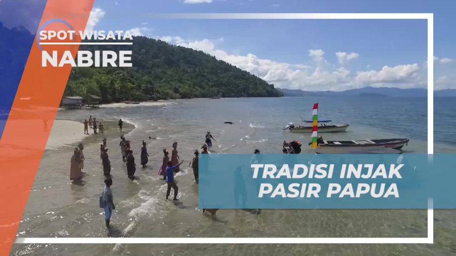 Mengenal Tradisi Tarian dan Injak Pasir Nabire