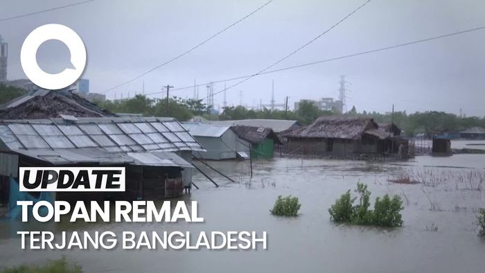 10 Orang Tewas Akibat Topan Remal di Bangladesh