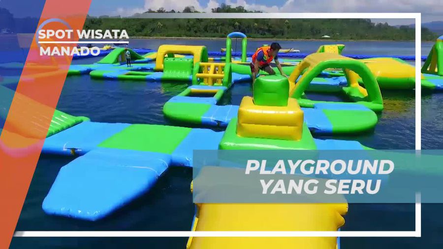 Seru-seruan Bermain di Playground Ocean Park Manado
